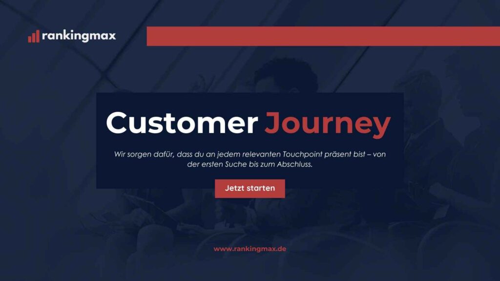 B2B SEO Journey starten mit rankingmax