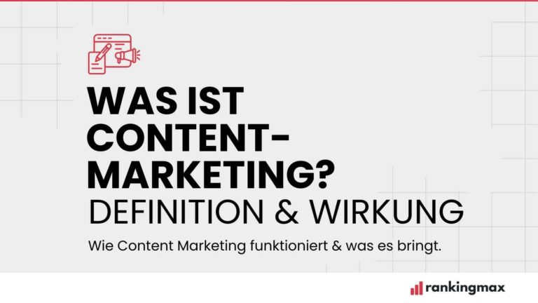 Was ist Content Marketing? - Wie Content Marketing funktioniert & was es bringt.
