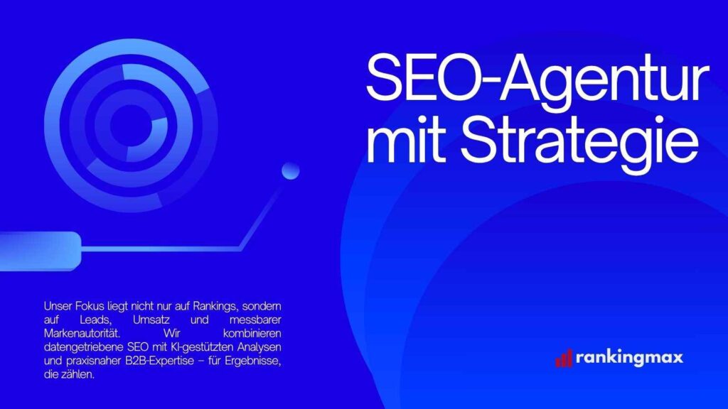 Rankingmax - SEO Agentur mit Strategie