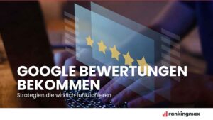 Titelbild zum Beitrag Google Bewertungen bekommen.