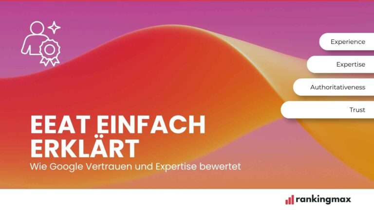 Beitragsbild zum Thema E-E-A-T für Google einfach erklärt.