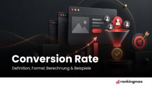 Beitragsbild zum Thema Conversion Rate