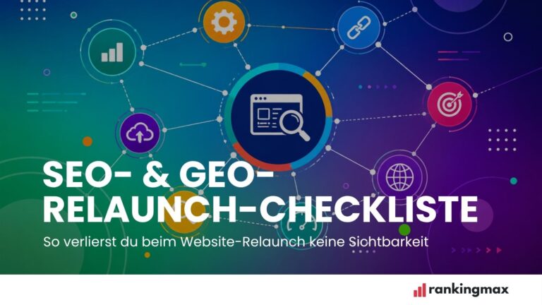 Beitragsbild zum Thema SEO & GEO Relaunch Checkliste