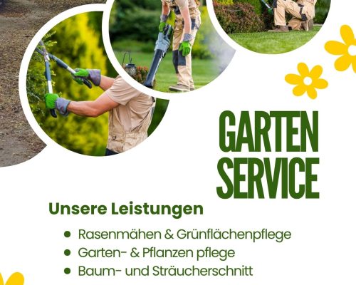 Startseite Gartenservice